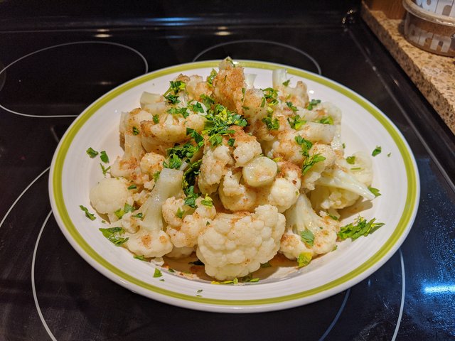 Cauliflower With Browned Butter and Breadcrumbs