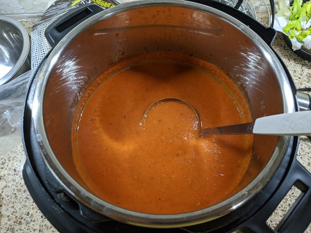 Instant Pot Creamy Tomato Soup