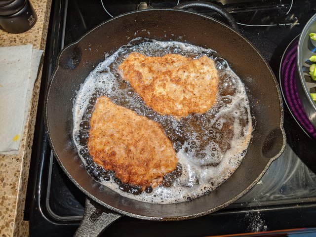 Schnitzel and Spätzle