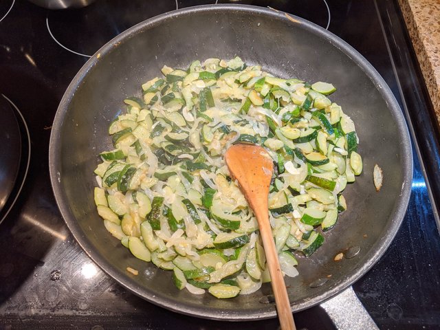 Chicken Cacciatore and Zucchini