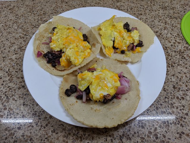 Leftover Breakfast Tacos